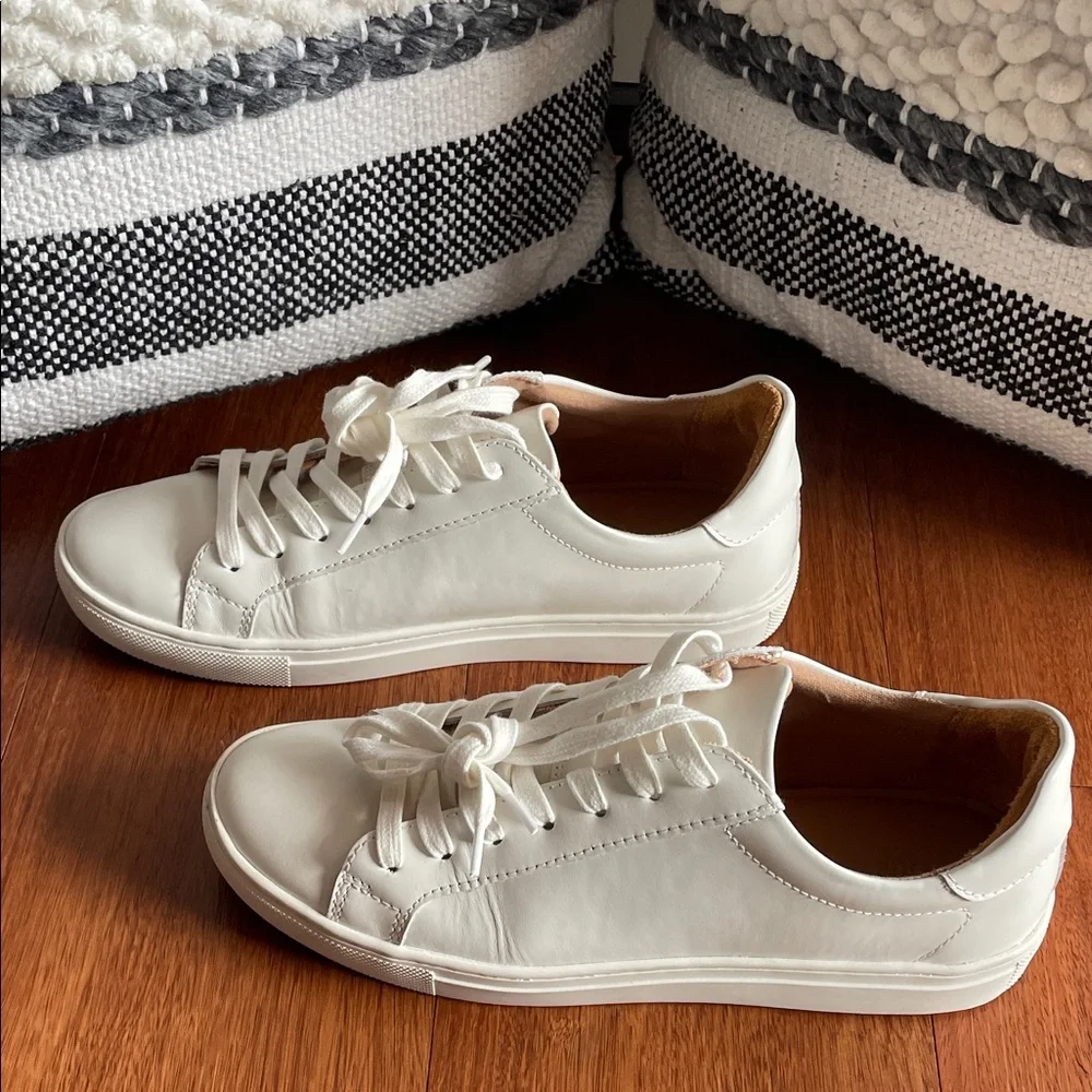 Quince White Women's Sneakers - Picture 5 of 12